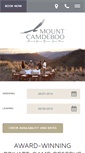 Mobile Screenshot of mountcamdeboo.com